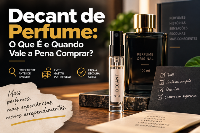 Decant de perfume: o que é, como funciona e quando vale a pena comprar?